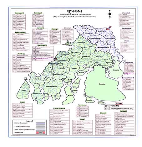 sundarban map view