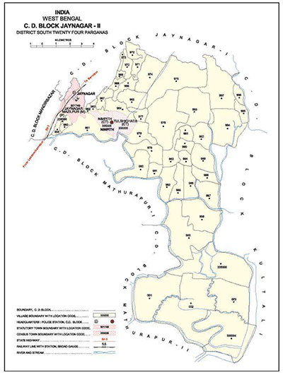 jaynagar-II block map